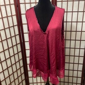 VERA Wang Women's Tank XL Polyester